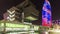 Spain night barcelona museum of design torre agbar panorama 4k time lapse