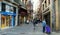 Spain, Pamplona, 34 Calle de Zapateri­a, streets of the old town