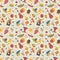 Spain pattern seamless design graphic