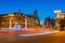 Spain\\\'s metropolis at sunset, showing the Madrid skyline