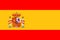Spain. Spanish flag, illustration of the Spanish flag. Image of the Flag of Spain in original colors. Image jpg, RGB. Illustration