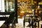 SPAIN-TORREVIEJA, ALICANTE - OCTOBER 16, 2016: Interior of Famous Spanish Chocolatier and Coffeehouse Valor