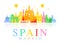 Spain Travel Landmarks.