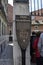 Spain, Valladolid, 16th april: Casa de Cervantes House Courtyard from Valladolid City in Spain