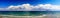 Spainish panorama clouds, Mediterranean sea