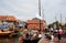 Spakenburg during the yearly event called Spakenburgse Day\'s