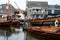 Spakenburg during the yearly event called Spakenburgse Day\'s