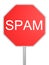 Spam sign