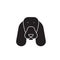 Spaniel black vector concept icon. Spaniel flat illustration, sign