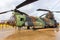 Spanish Army Boeing CH-47 Chinook transport helicopter