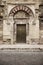 Spanish cathedral muslim arch door entrance. Mezquita. Cordoba.