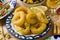 Spanish Cuisine. Fried Squid Rings. Calamares a la Romana.