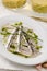 Spanish Cuisine. Marinated fresh anchovies. Boquerones.