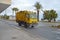 A Spanish Dustcart - Yellow Dustbin Lorry Refuge Collection