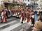 Spanish Fiesta, Street parade with marching band.