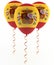 Spanish flag balloon