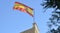 Spanish Flag in Valencia, Spain