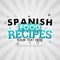Spanish food recipes logos with quick and healthy recipes