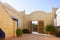 Spanish golden mediterranean courtyard house