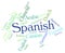 Spanish Language Means Wordcloud Translator And Text