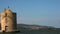 The Spanish mill in the Orbetello lagoon. 4k.