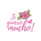 Spanish mother day greeting