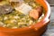 Spanish mountain stew. cocido montaï¿½ï¿½s