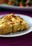 Spanish Omelette Close up Vertical