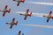 The Spanish Patrulla Ãguila Eagle Patrol aerobatic display team