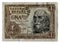 Spanish Peseta - One peseta bill from 1953.