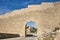 Spanish picturesque medieval wall and tower in Alarcon, Cuenca. Spain