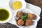 Spanish portuguese beef pork fried croquette croquetes snack foo