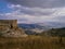 Spanish Quarter in Erice city, Sicily, Italy. Splendid landscape and enchanting view