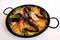 Spanish rice: paella