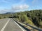 Spanish road landscape