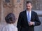 Spanish Royal King Felipe and mother queen Sofia