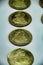 Spanish Silver gold coins recovered from the ocean floor