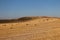 Spanish-spanish mowed field of Spain with straw collected in bales