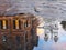 Spanish Steps at morning in pond reflection, Rome, Italy