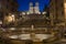 Spanish Steps by night