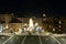 Spanish Steps night view, Rome, Italy