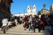 Spanish Steps, Spanish Steps, crowd, people, tourism, street