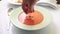 Spanish tomato gazpacho