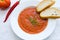 Spanish tomato soup