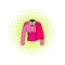 Spanish torero jacket icon, comics style