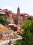 Spanish town in summer. Albarracin