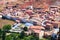 Spanish town in sunny day. Albarracin