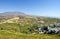 Spanish vineyards overlooking Duquesa Manilva through to Marbella and La Concha mountain