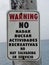 Spanish Warning Sign in St. Croix