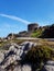 Spanish watchtower in Portoscuso Sardinia, Italy